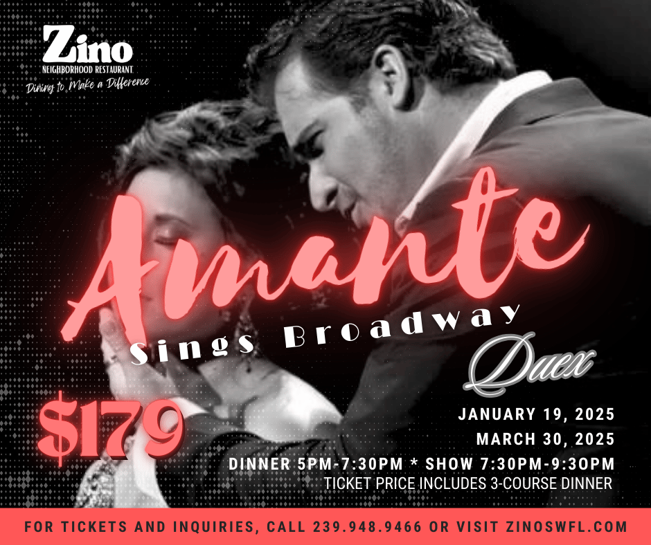 Amante signs Broadway in Estero Florida!